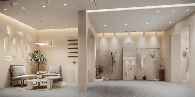 侘寂服装鞋店3D模型下载